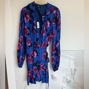 Paige Shawna Long Sleeve Wrap Dress